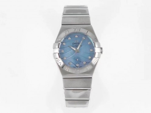 ZF厂欧米茄星座27mm女款手表对比正品评测